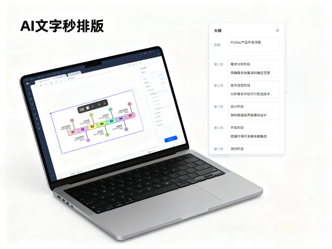 文字秒排版，復(fù)雜流程不混亂