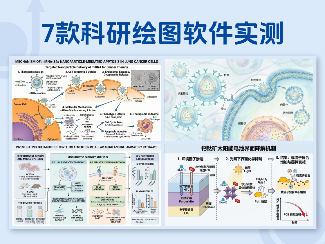 科研绘图软件哪个好用？这7款实测推荐，科研人必看！