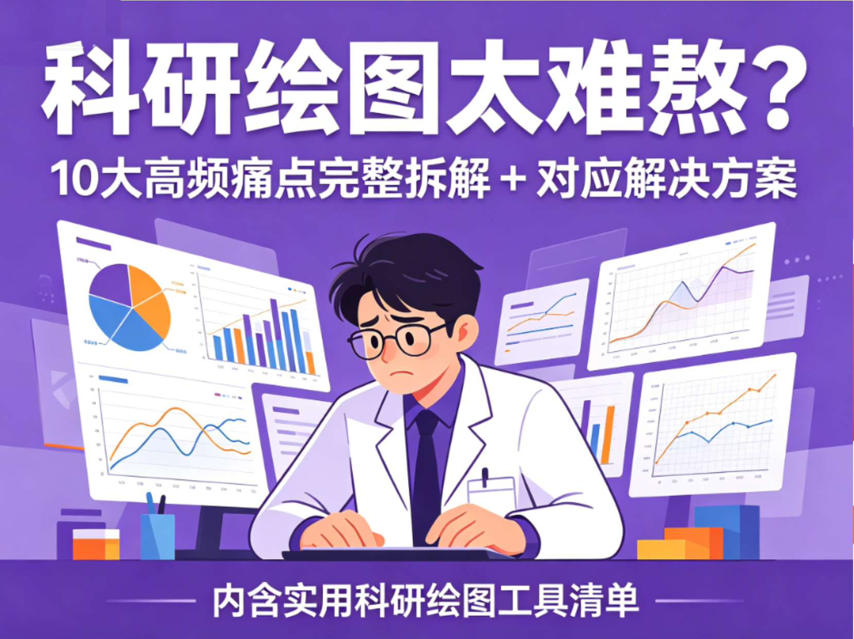 科研绘图为什么这么难？10个高频痛点及解决方案（附科研绘图工具推荐）