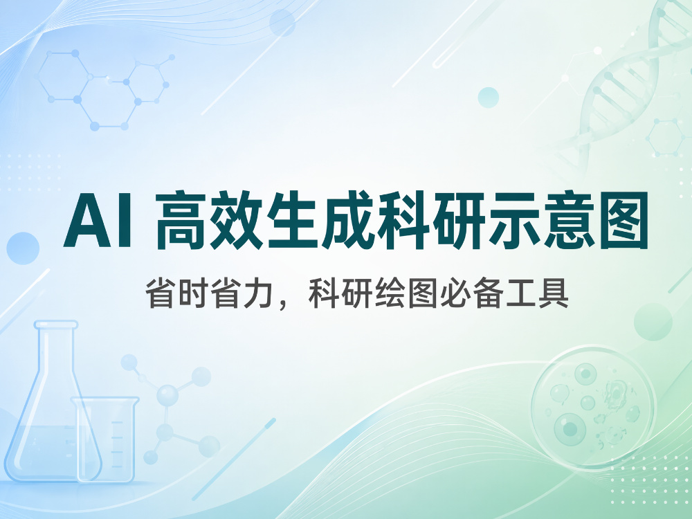 手动绘制耗时久？用AI高效生成科研示意图，科研必备！