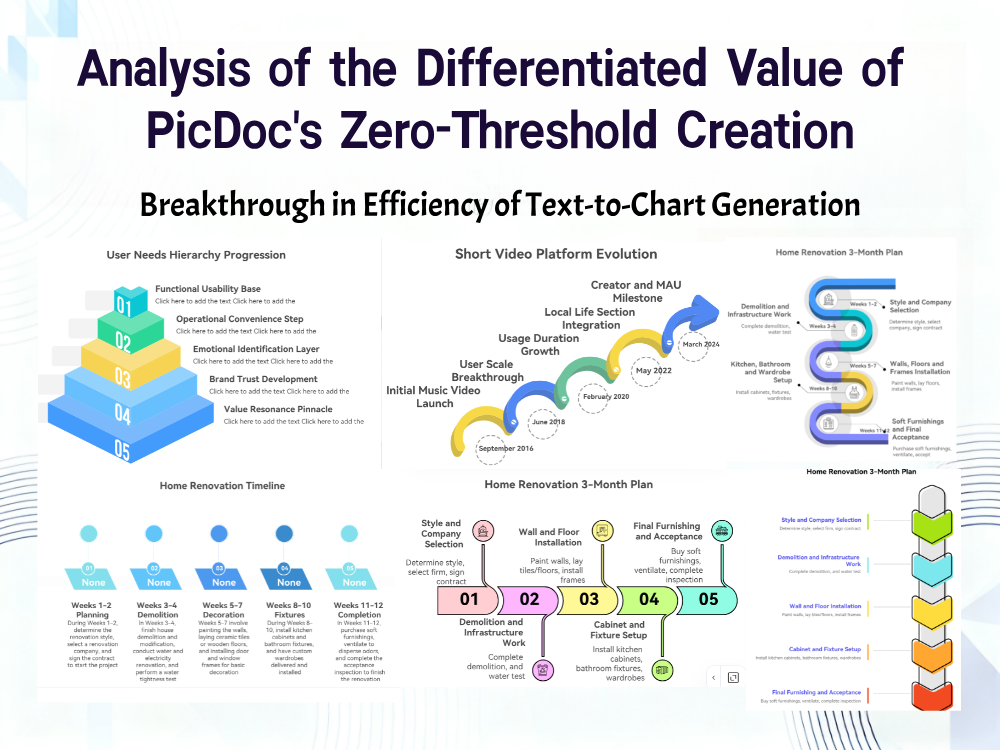 Efficiency: An Analysis of PicDoc's Differentiated Value in Zero-Threshold Creation