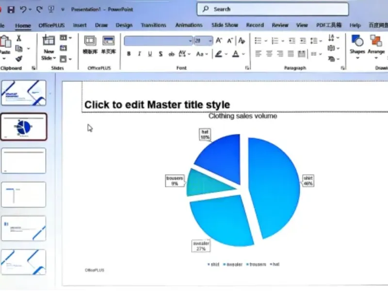 How to Create a Pie Chart in Microsoft PowerPoint