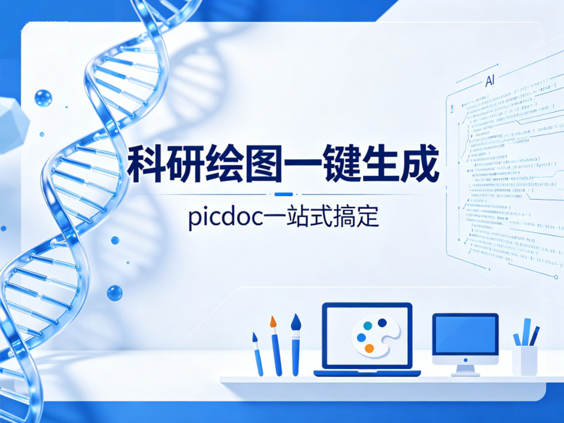 信号通路图不会画、技术路线图没思路、数据图不规范？picdoc帮你一次性搞定