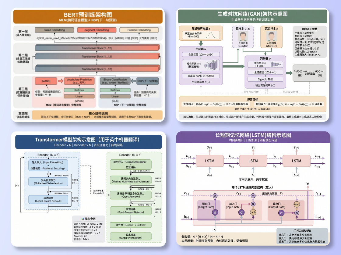 一键生成模型架构图