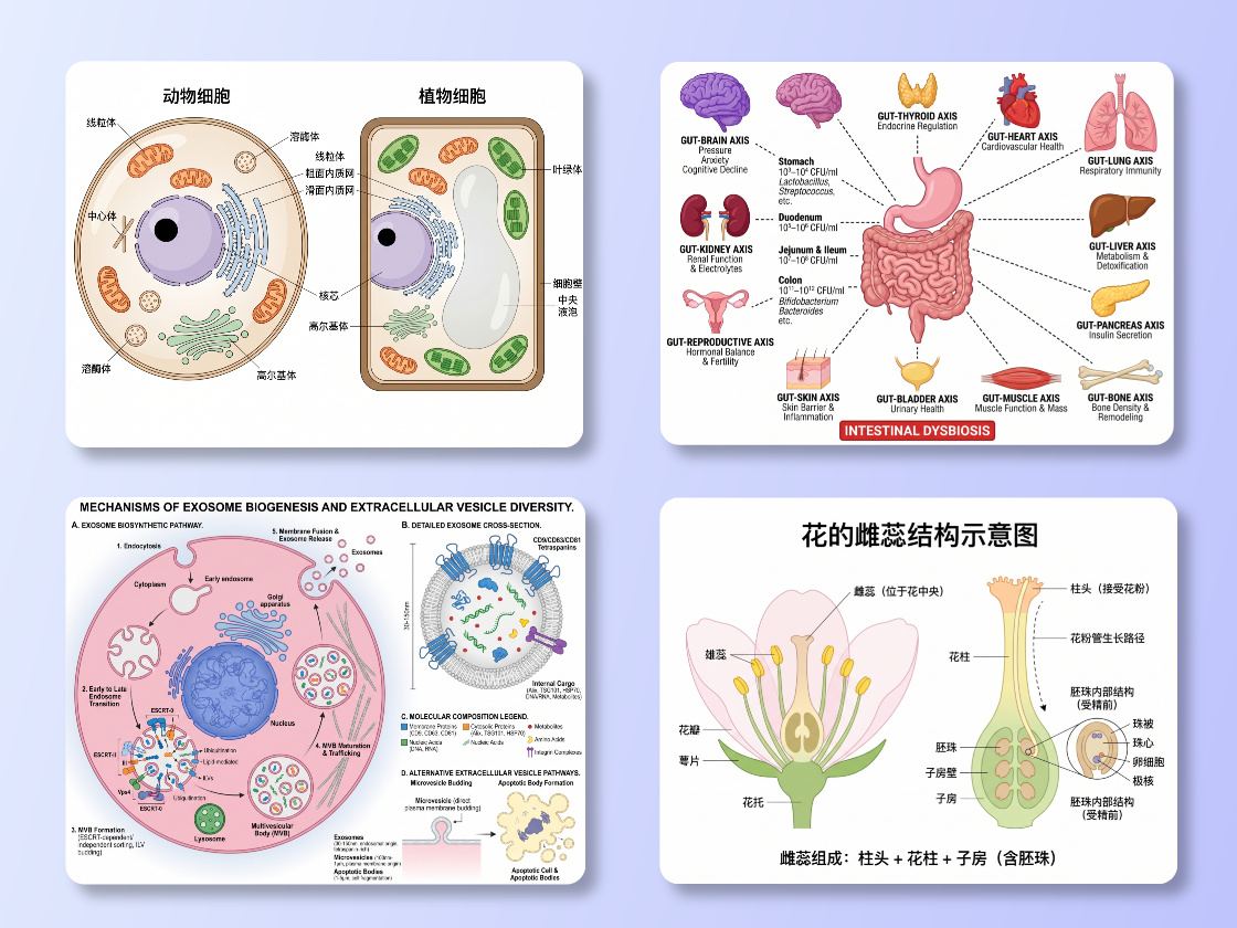 一键生成生物科研绘图