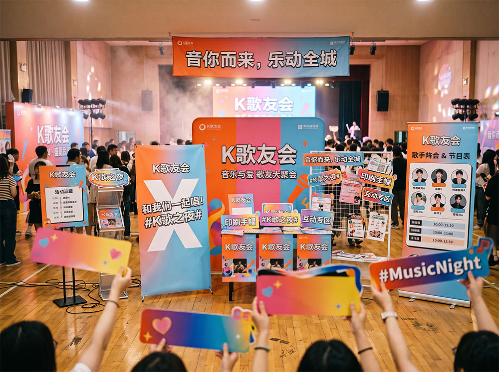 线下歌友会物料