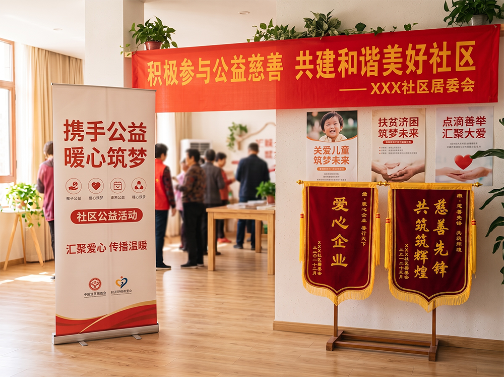 公益活动物料