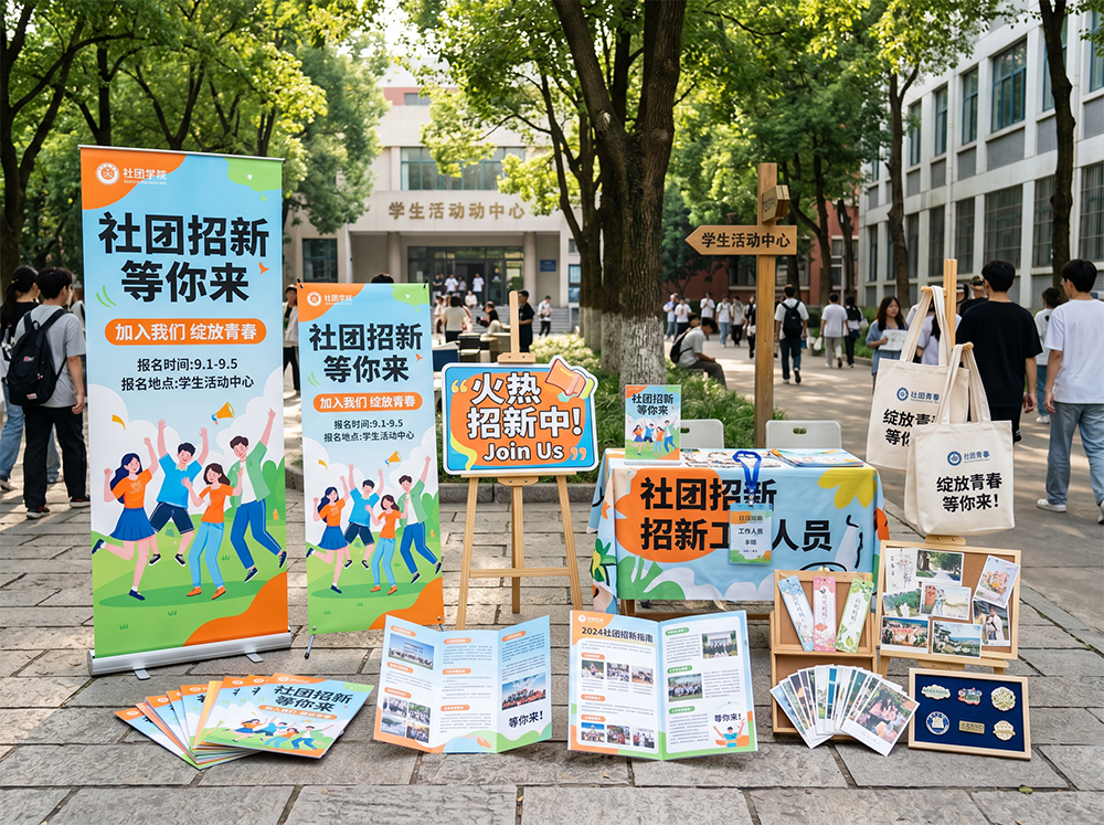 社团活动物料