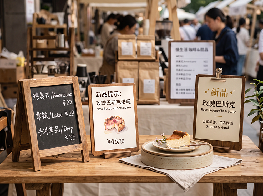 摊位陈列展示物料
