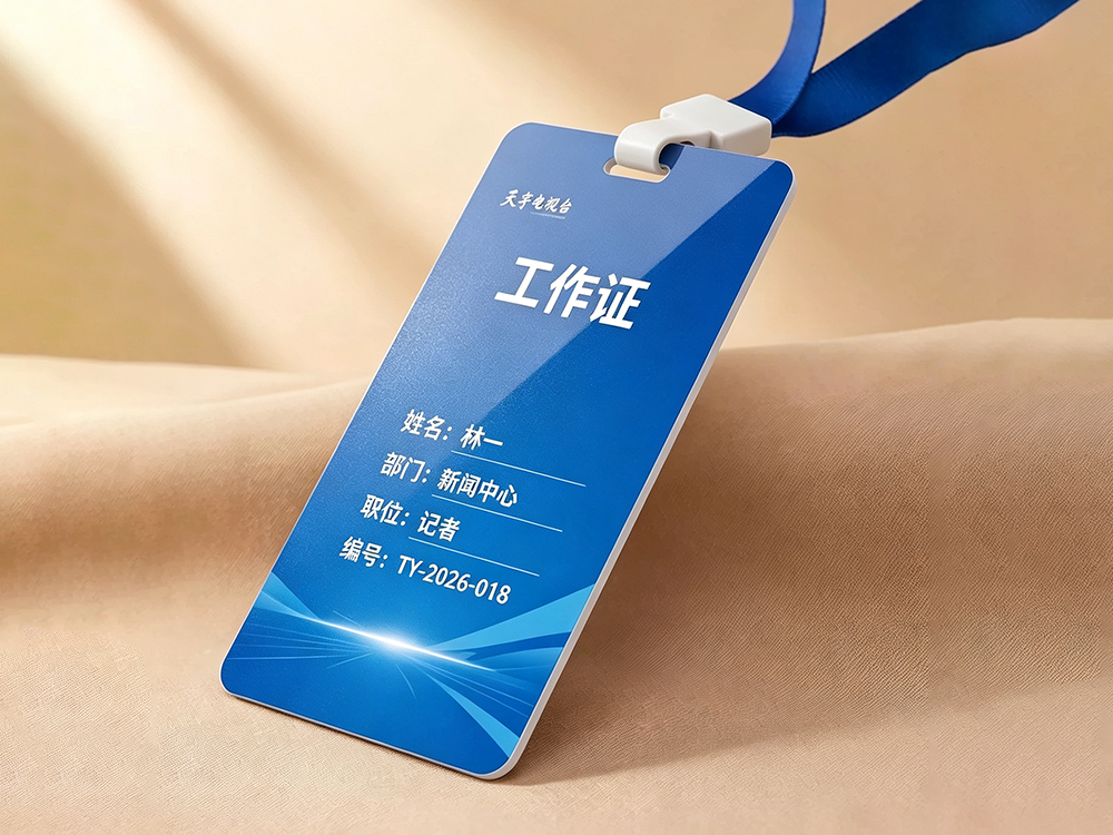 PVC工作证