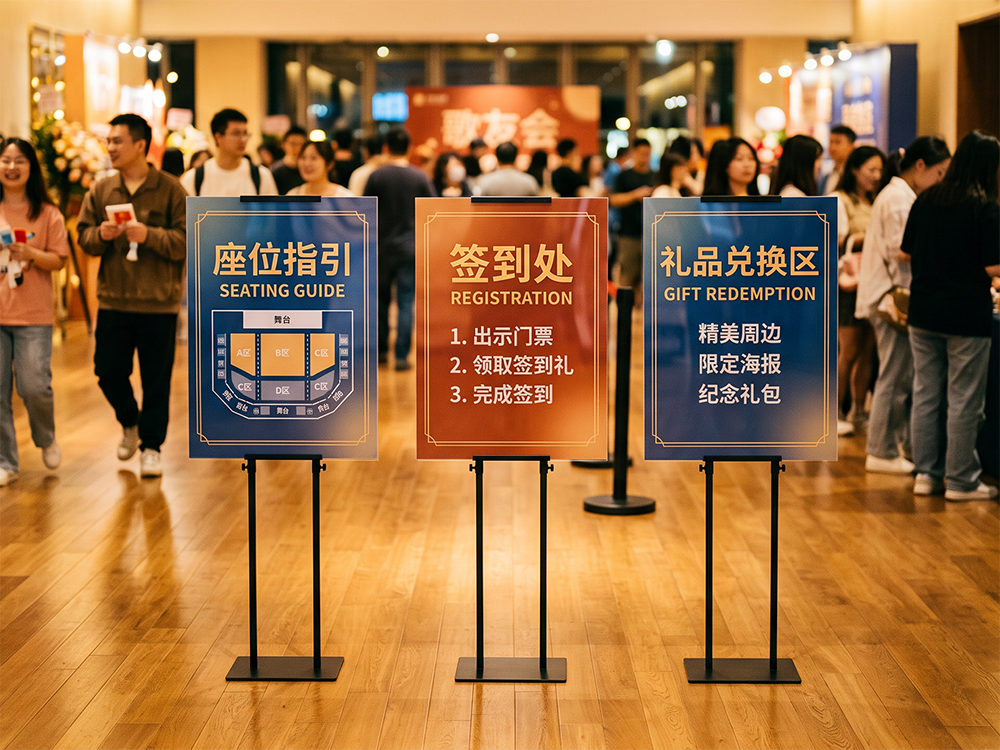 现场导视物料