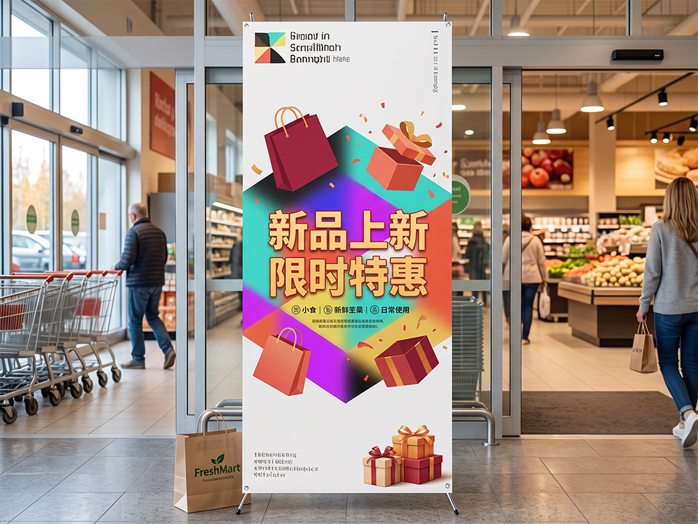 门店引流宣传