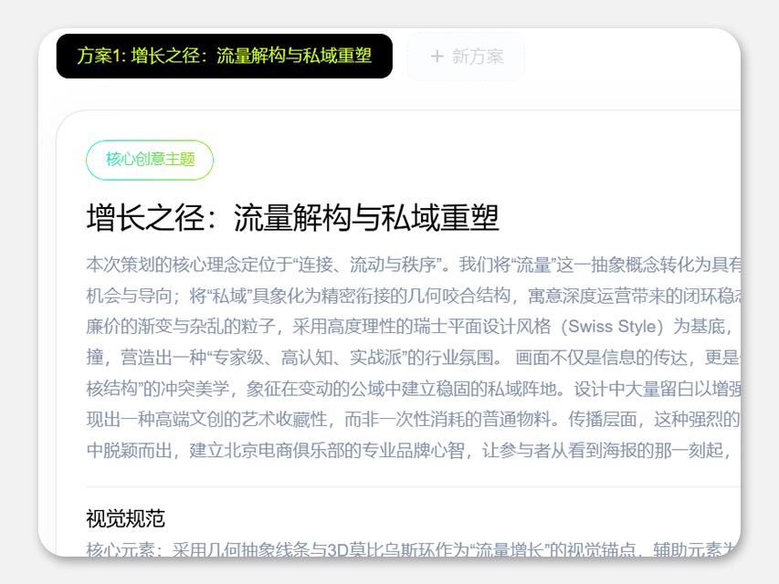 智能文案策划
