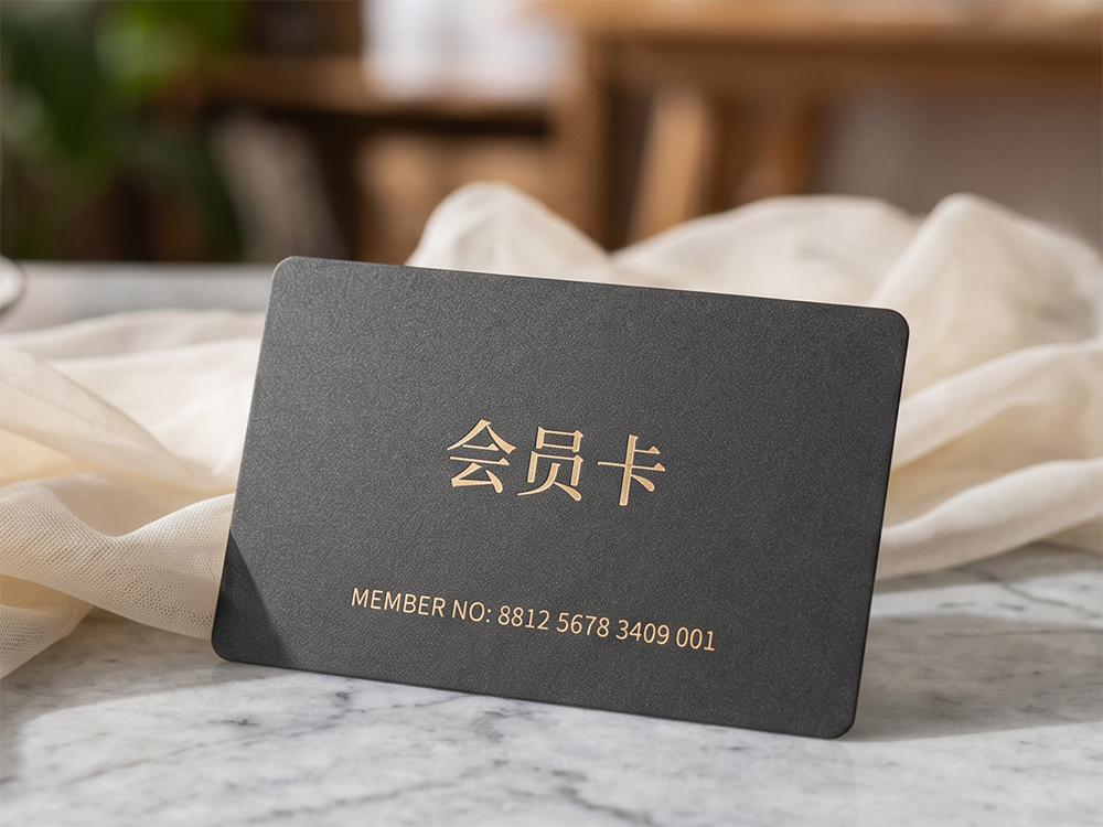磨砂哑面质感卡