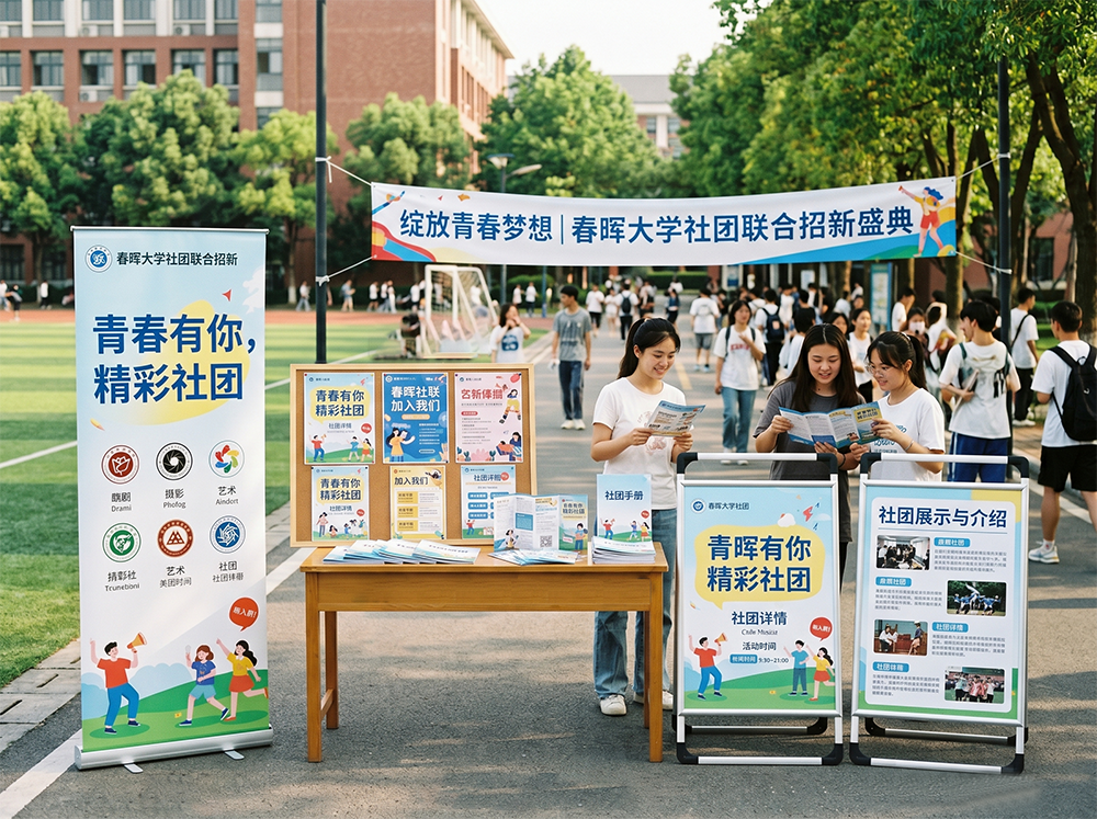 招新/宣传物料